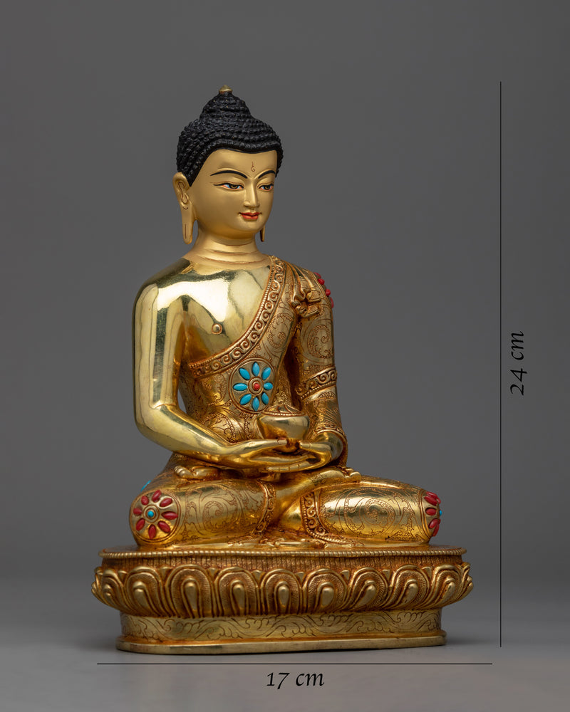 Handmade Amitabha Buddha Sculpture