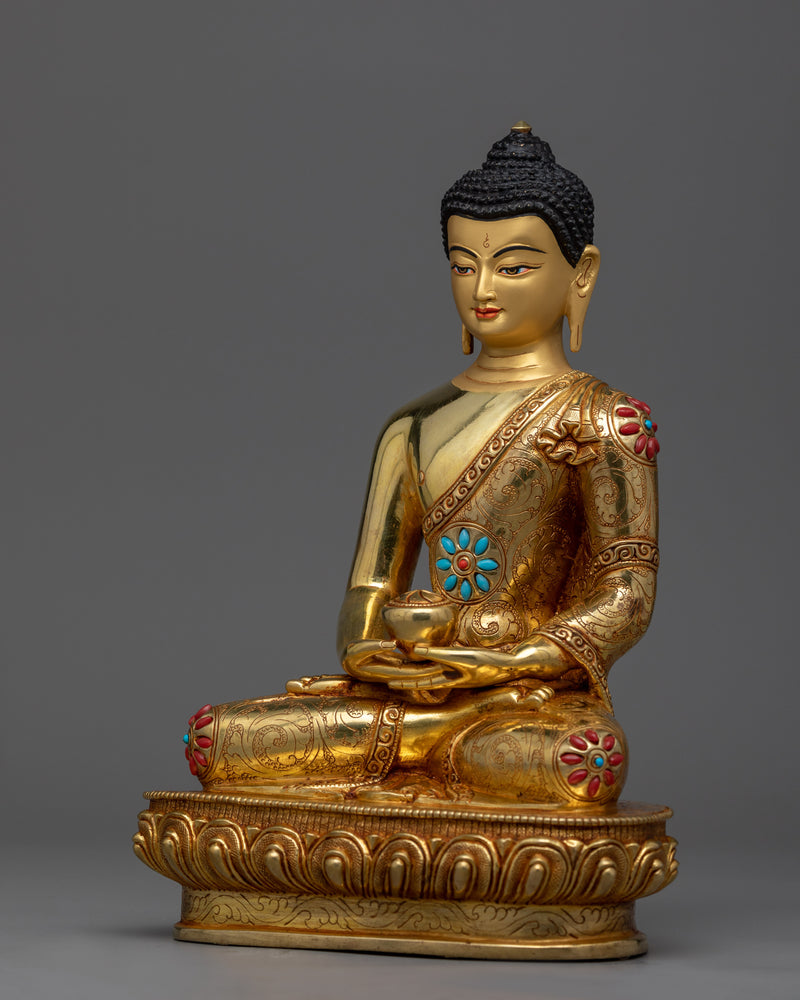 Handmade Amitabha Buddha Sculpture