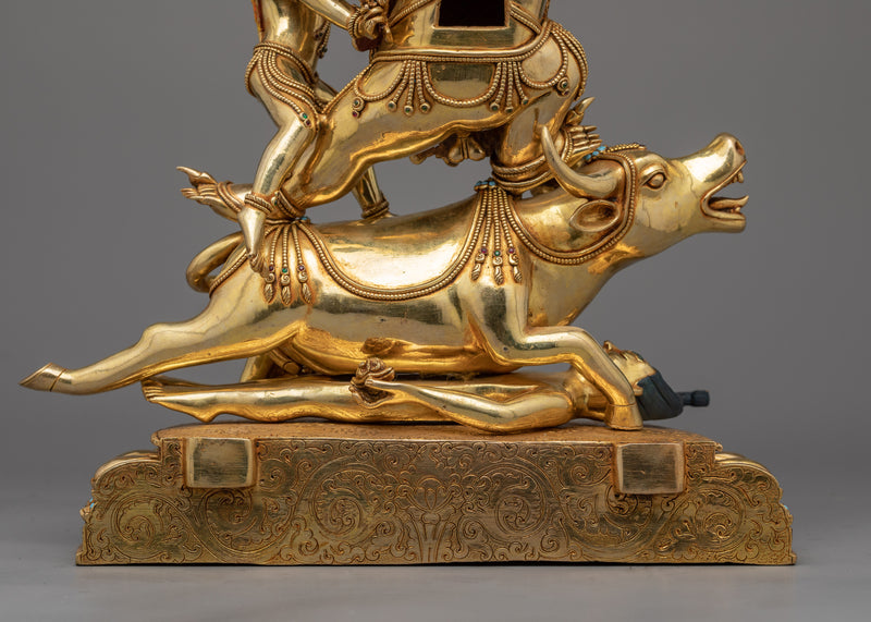 Yama Dharmaraja Sculpture | Embrace Fearlessness and Transcendence