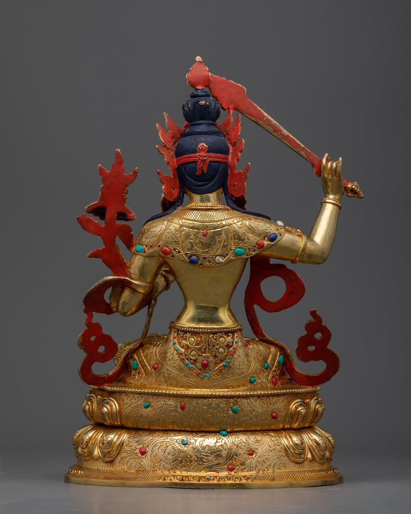 Manjushree God Statue | The Embodiment of Divine Wisdom