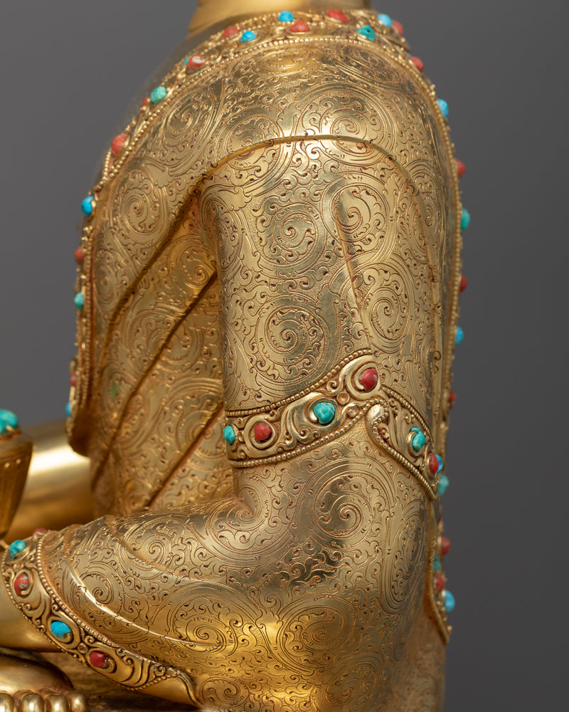 Namo Shakyamuni Buddha Figure | Prefect Nepalese Statue for Collectors