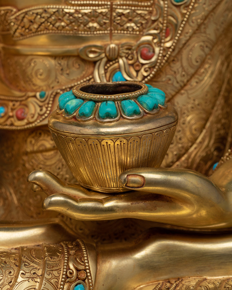 Namo Shakyamuni Buddha Figure | Prefect Nepalese Statue for Collectors