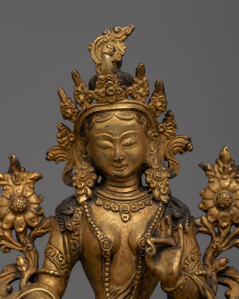 green-tara-tibetan-statue