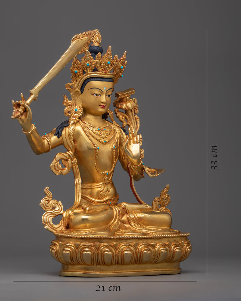 manjushri-bodhisattva-mantra-practice-statue