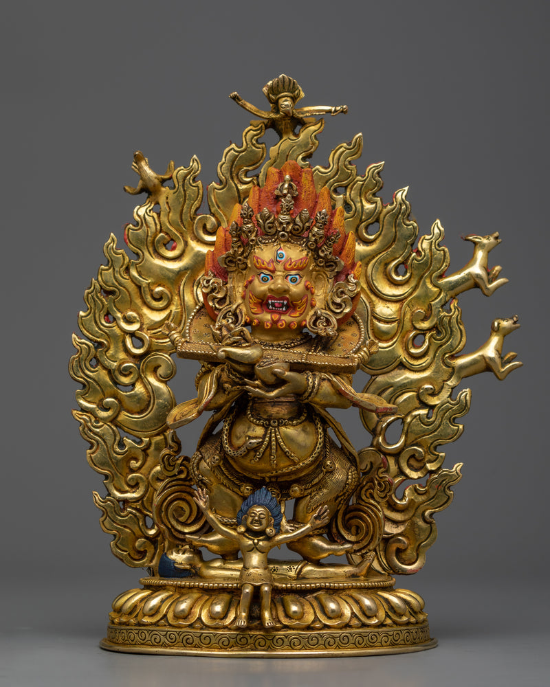 mahakala statues