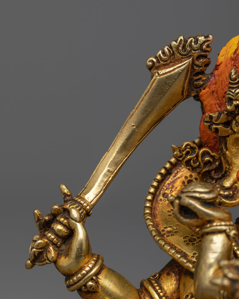 Mahakala Statues Set | Embody the Strength of a Fierce Protector