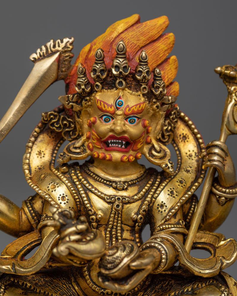 mahakala statues