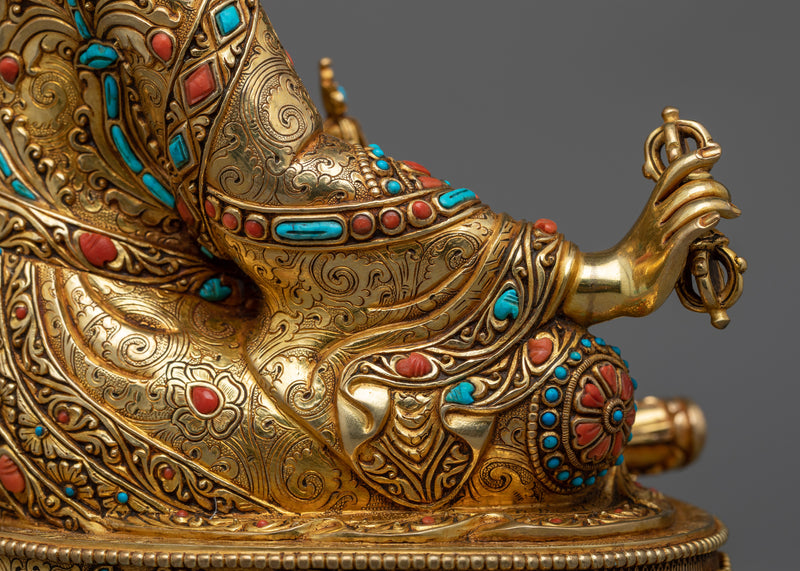 Born From Lotus Flower Guru Rinpoche | A Pinnacle of Artistic Splendor