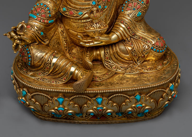 Born From Lotus Flower Guru Rinpoche | A Pinnacle of Artistic Splendor