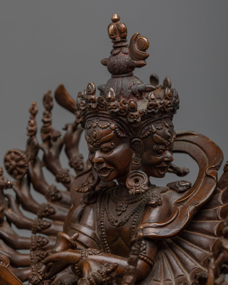 Kalachakra Deity Statue | An Artistic Ode to Cosmic Mysteries