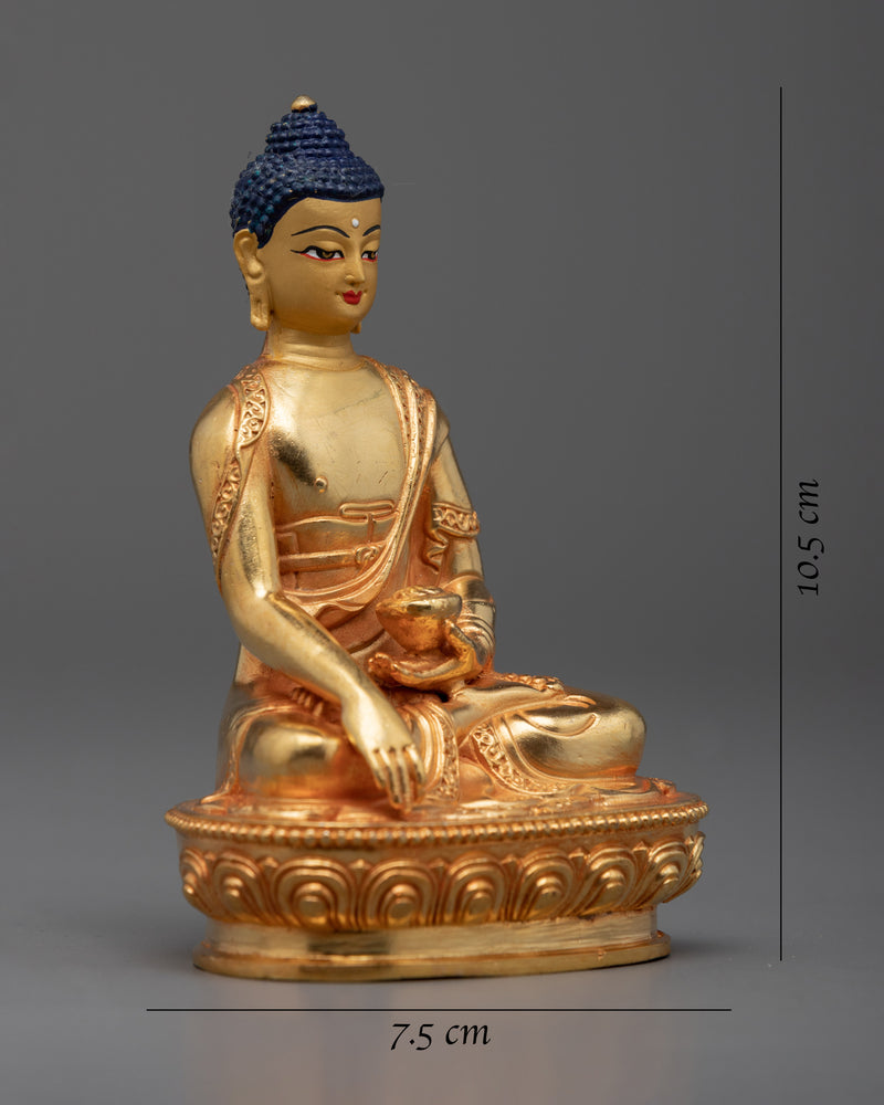 Machine - Made Shakyamuni Buddha Statue | Small Buddha Figurine