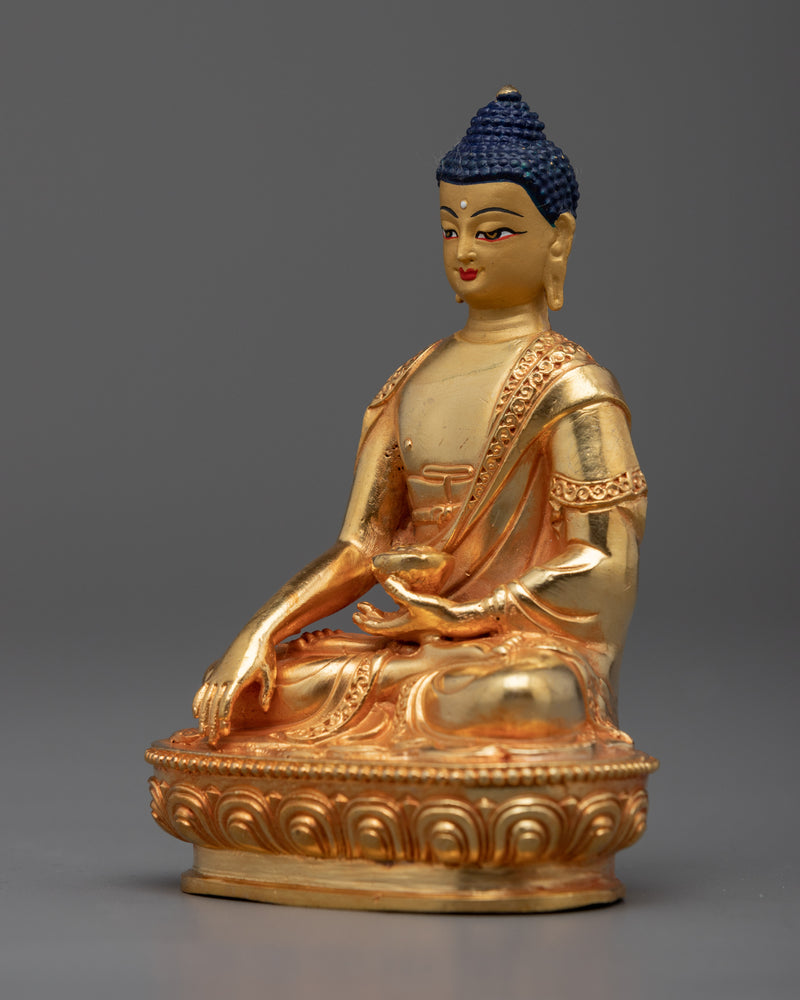 Machine - Made Shakyamuni Buddha Statue | Small Buddha Figurine