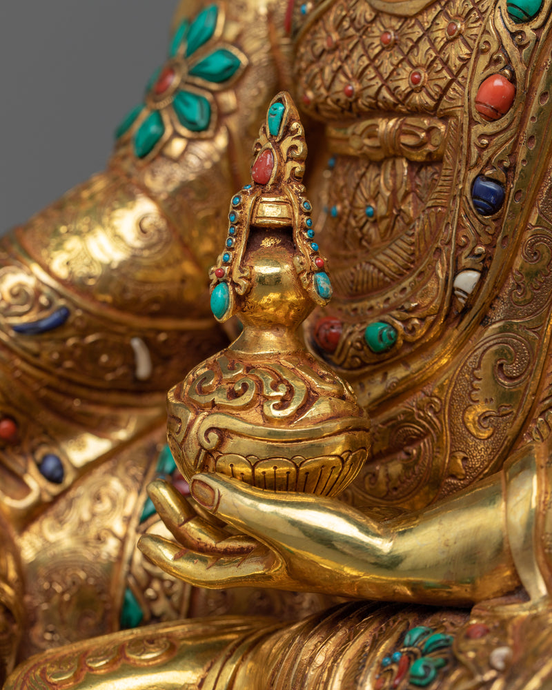 Guru Rinpoche Day Commemorative Statue | An Exquisite Celebration of Spirituality