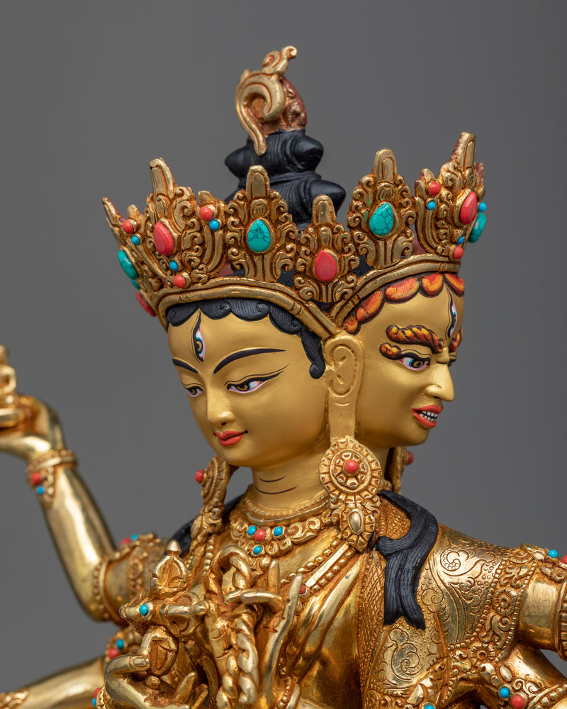 Short Namgyalma Mantra Statue | A Conduit to Divine Blessings