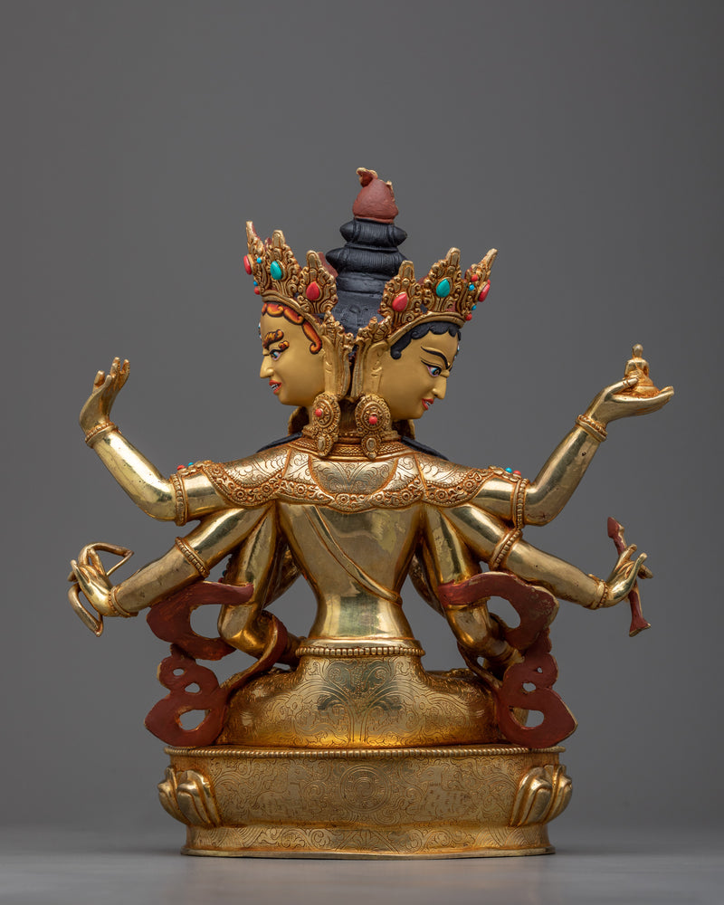 Short Namgyalma Mantra Statue | A Conduit to Divine Blessings