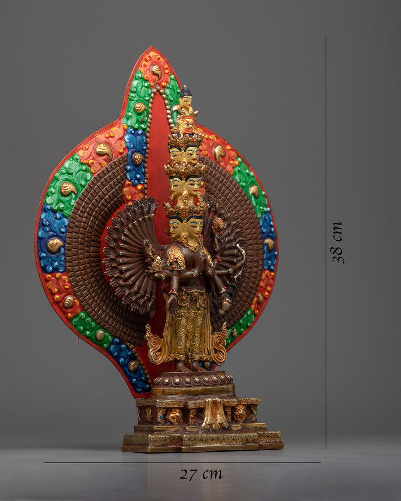 1000-armed-avalokiteshvara-sculpture