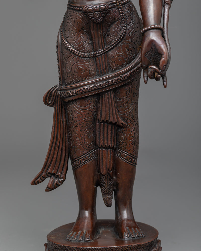 Elevate Your Sanctuary with the Majestic Padmapani | Buddhist Sculpture