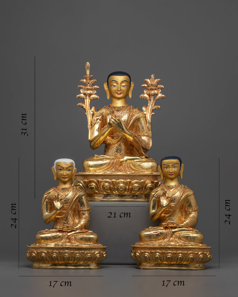 lama tsongkhapa statue 