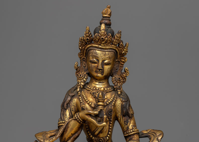 Antique Vajrasattva Statue | Illuminate Your Space with Spiritual Vibe