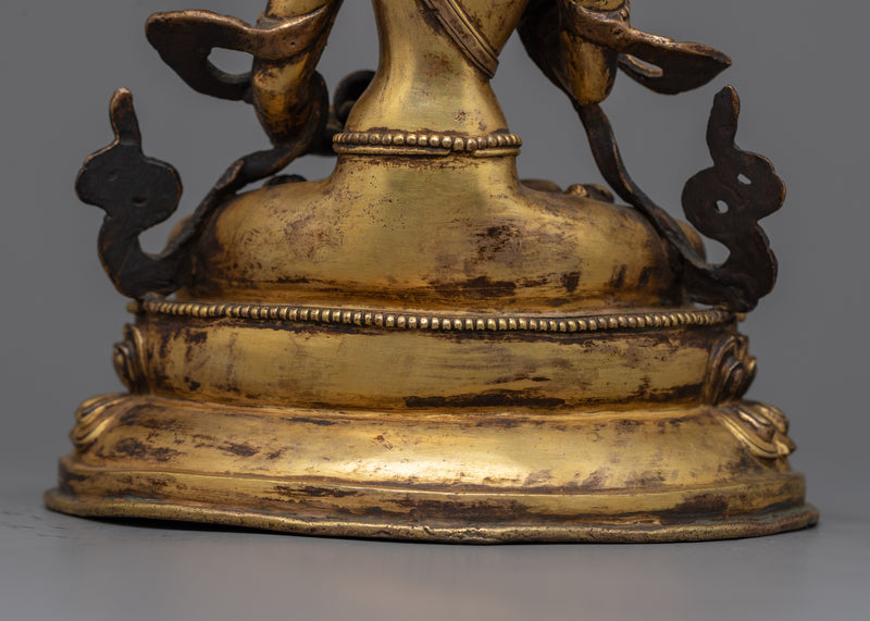 Antique Vajrasattva Statue | Illuminate Your Space with Spiritual Vibe