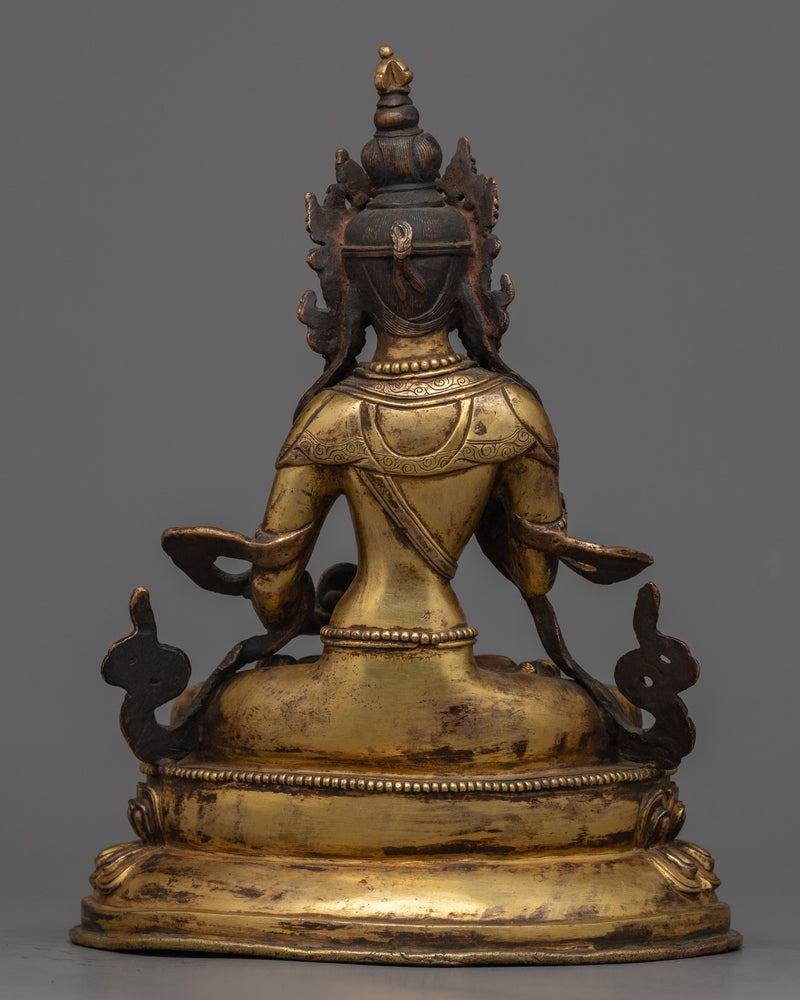 Antique Vajrasattva Statue | Illuminate Your Space with Spiritual Vibe