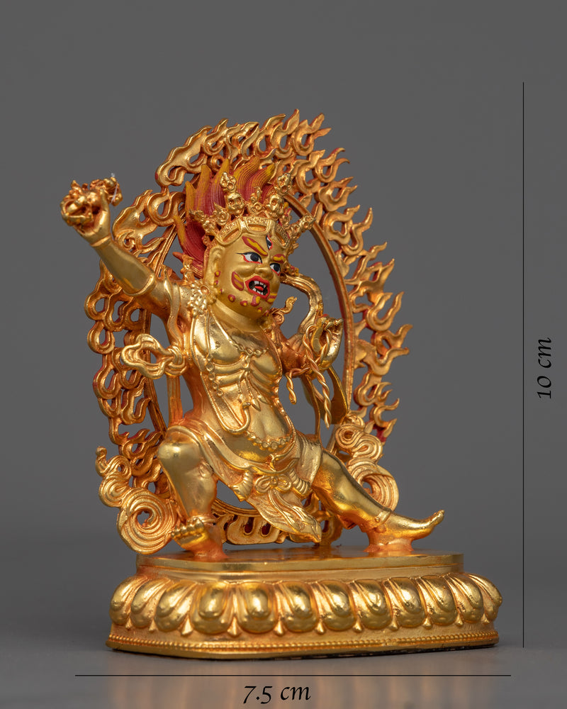 Small Vajrapani Statue | Molded by Machine