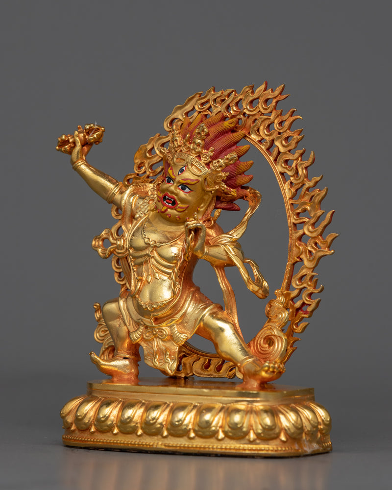 Small Vajrapani Statue | Molded by Machine