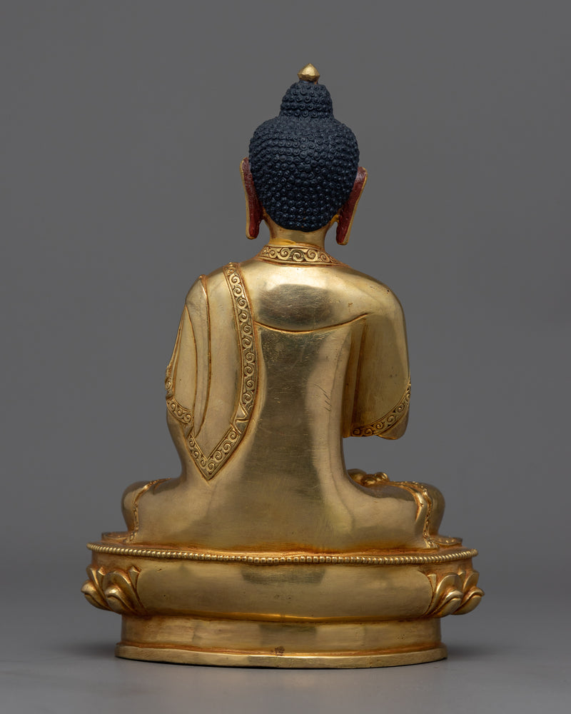 Amogasiddhi Statue | 8 Inches one of the Five Wisdom Buddhas of Buddhism