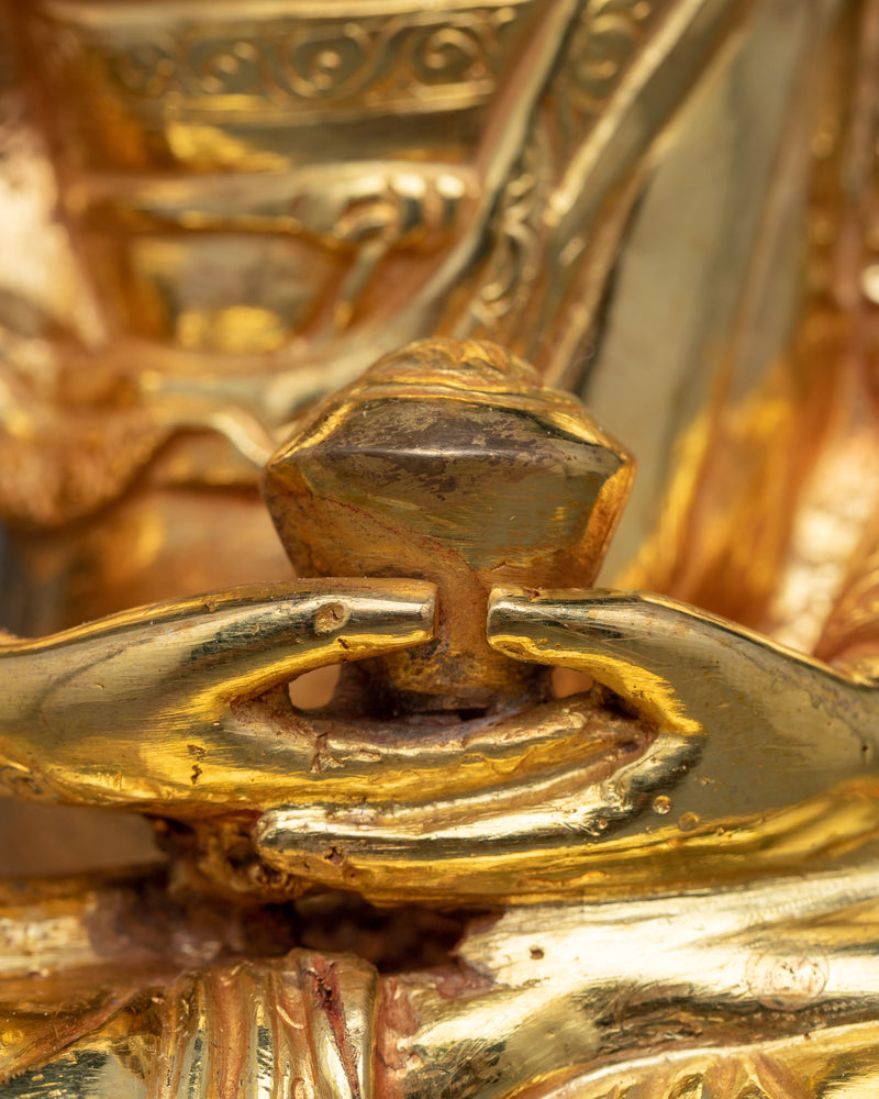 Amitabha Buddha Golden Statue | Buddha of Infinite Light