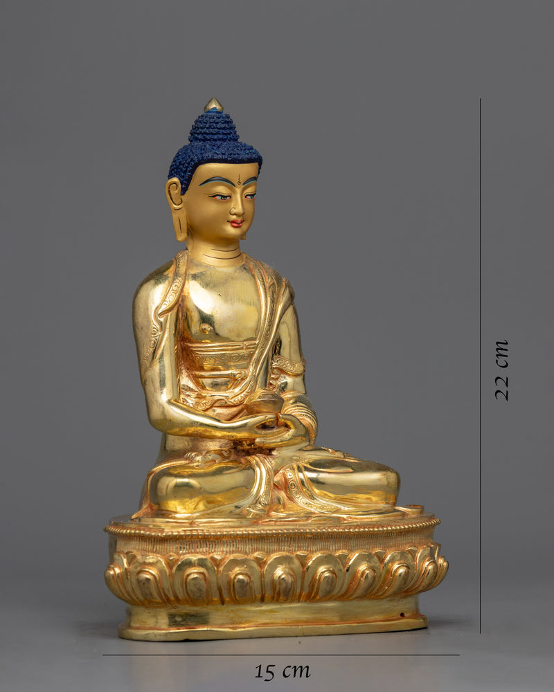 Amitabha Buddha Golden Statue | Buddha of Infinite Light