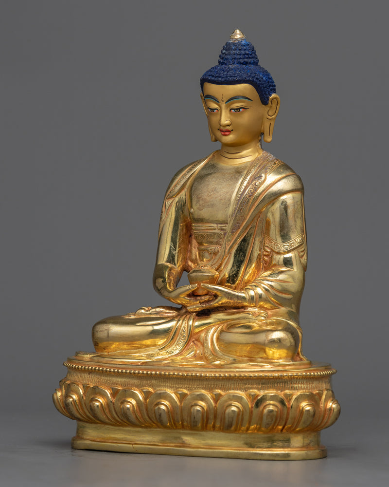 Amitabha Buddha 8.6" Statue | Handmade in Nepal