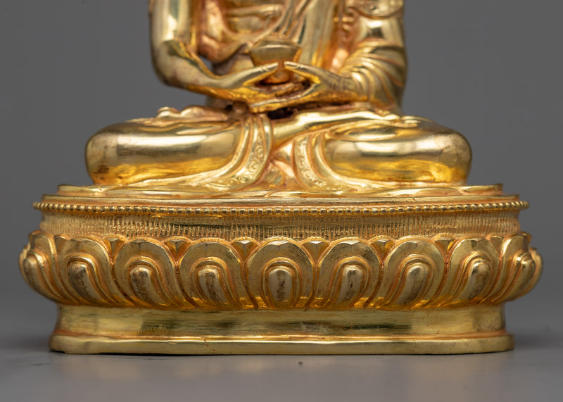 Amitabha Buddha 8.6" Statue | Handmade in Nepal