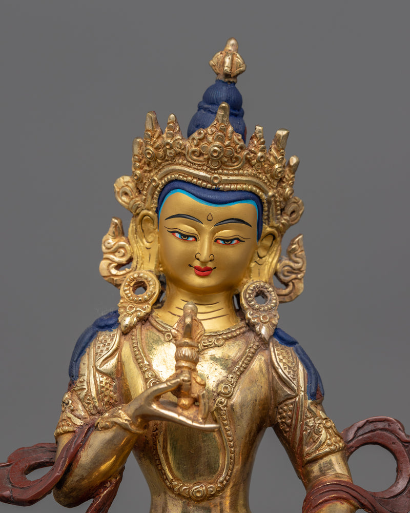 9 Inch Vajrasattva Rupa | Tibetan Dorje Sempa