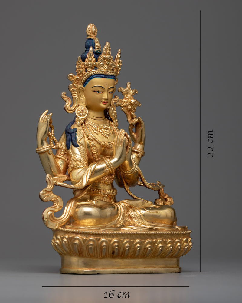 Chenrezig Avalokiteśvara Statue 