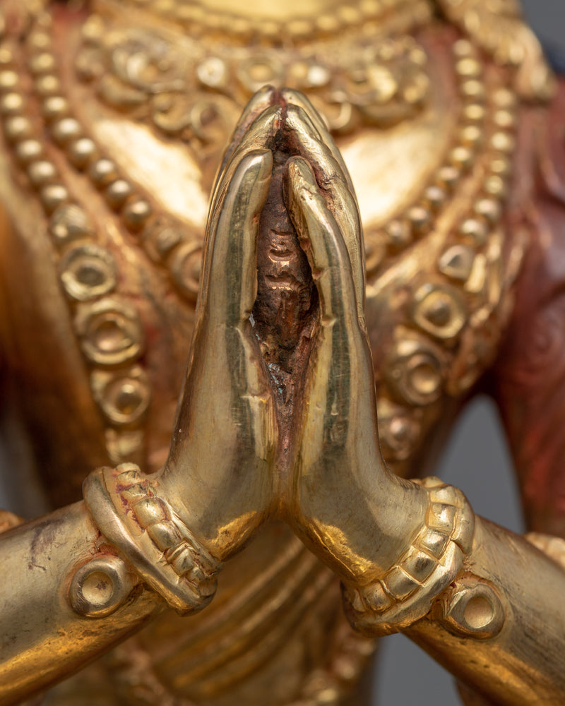 Four Armed Chenrezig Rupa | Compassionate Bodhisattva