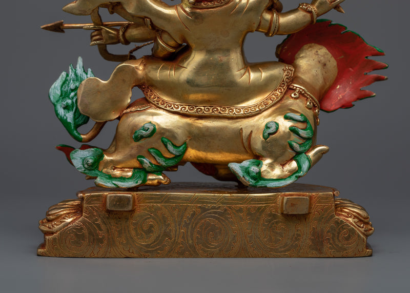 Dorje Legpa Worldly Protector Statue | Handmade in Nepal