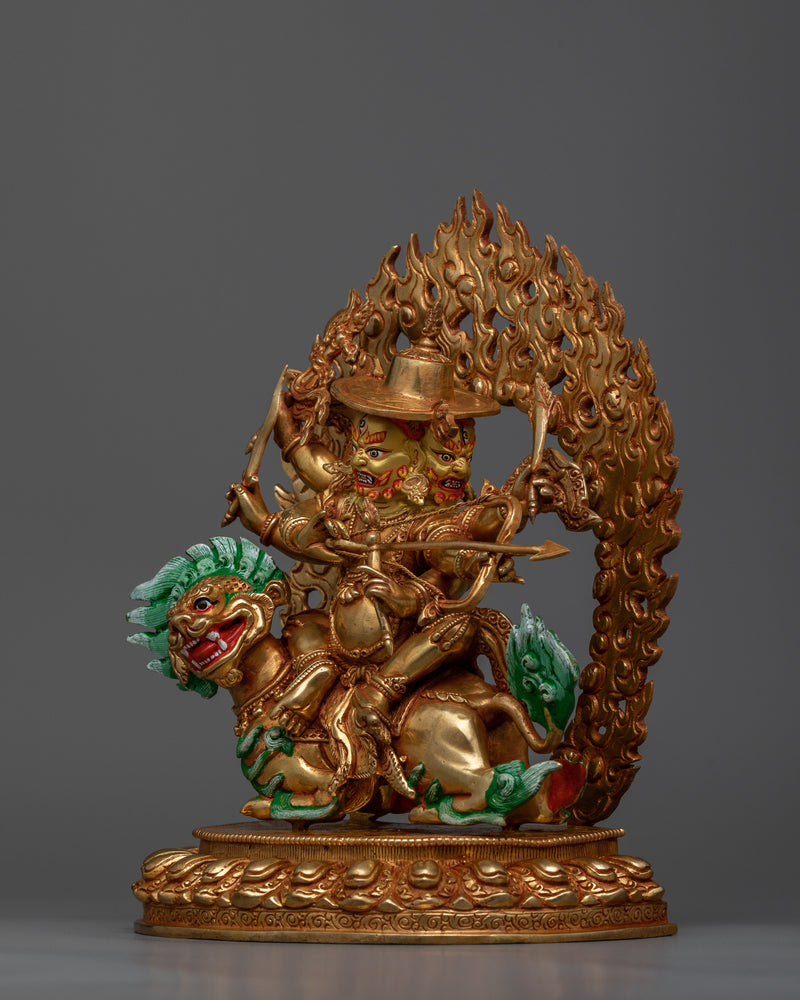 Dorje Legpa Worldly Protector Statue | Handmade in Nepal