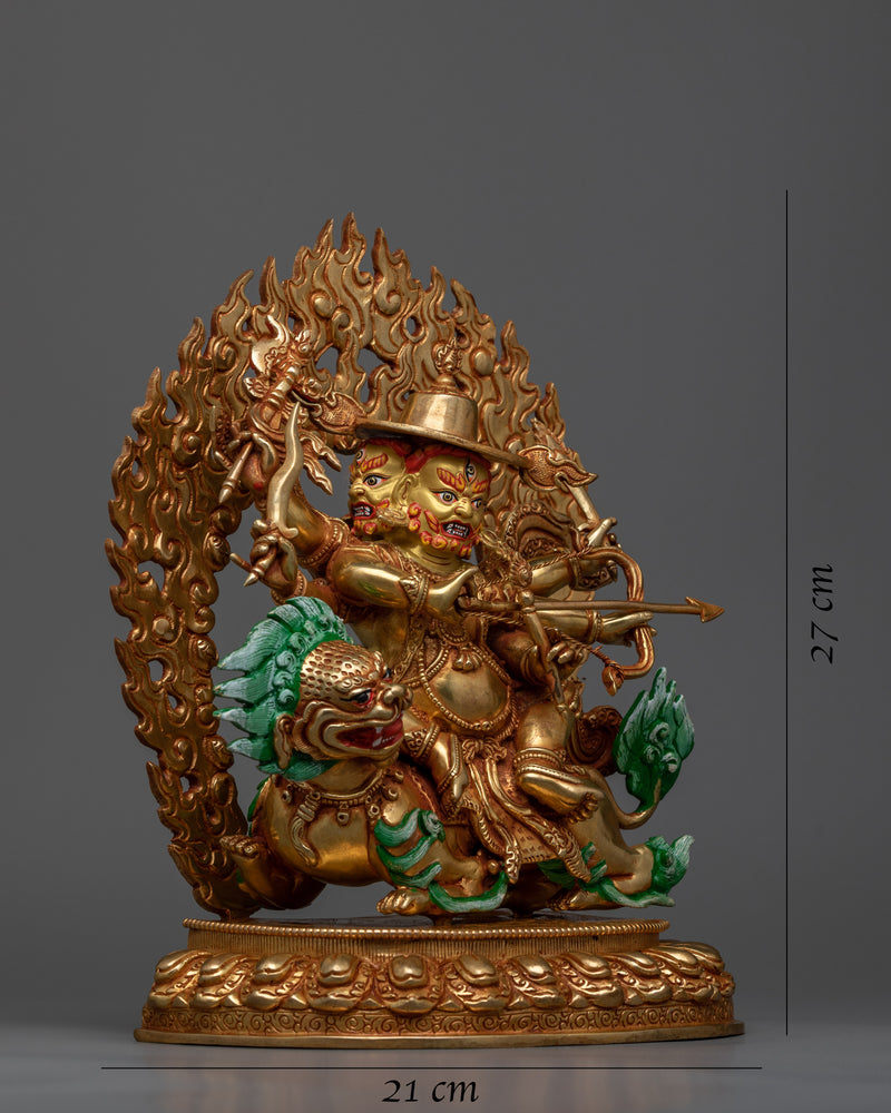 Dorje Legpa Worldly Protector Statue 