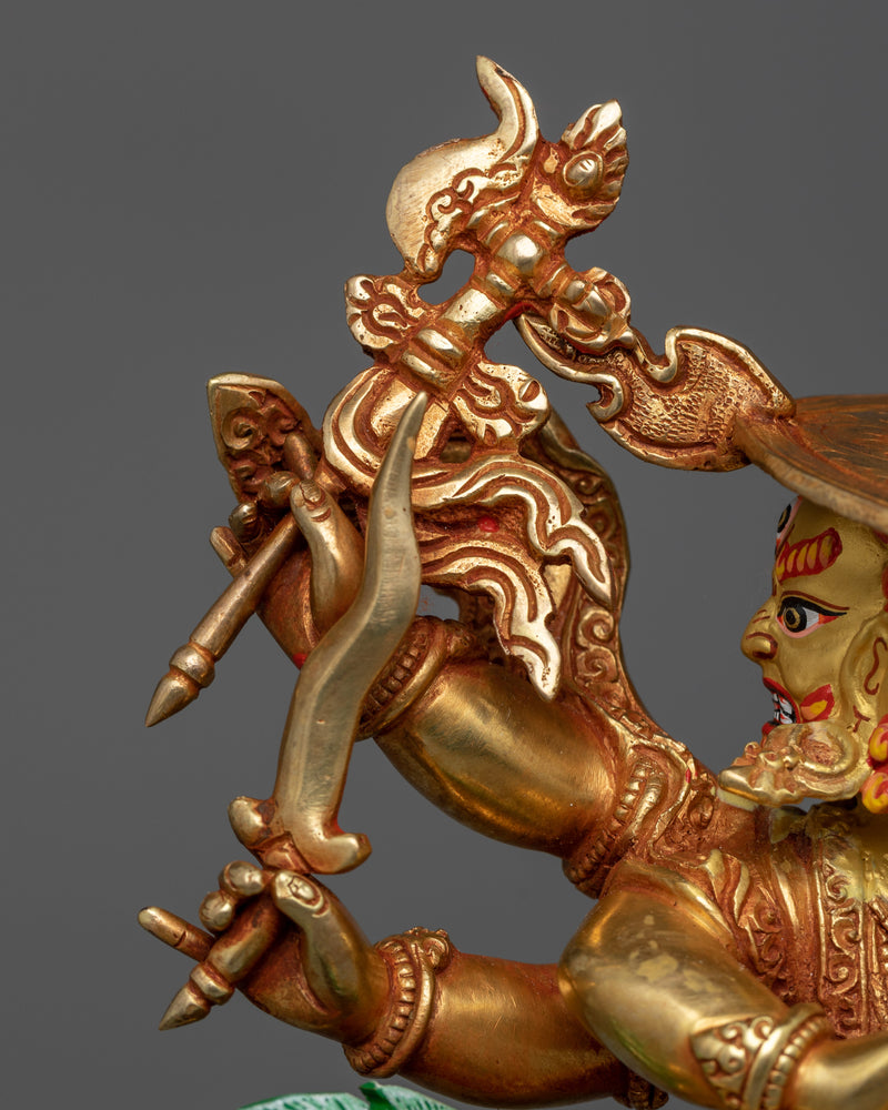 Dorje Legpa Worldly Protector Statue | Handmade in Nepal