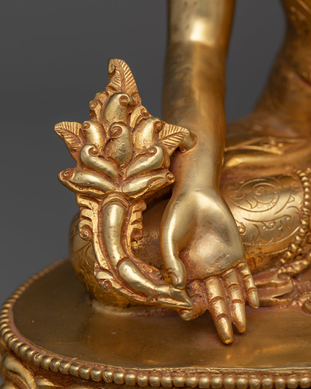 Embark on a Journey to the Land of the Medicine Buddha | 24k Gold Gild