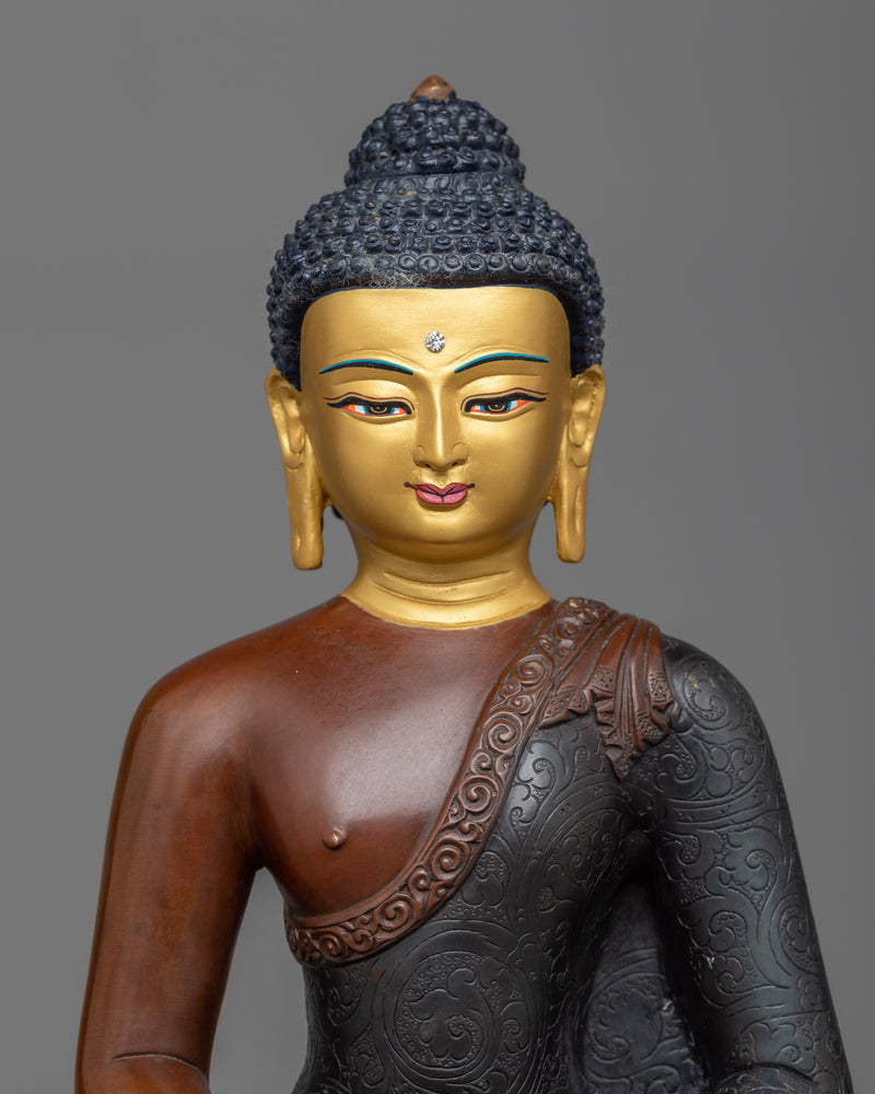 11.4 Inches Amitabha Buddha Statue | Infinite Light Buddha in Sanskrit