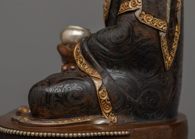 Amitabha Buddha Rupa | Handmade Sculpture