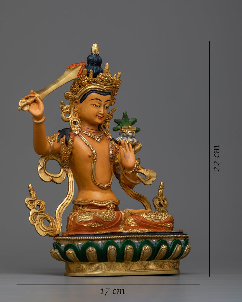 22cm-manjushri-statue