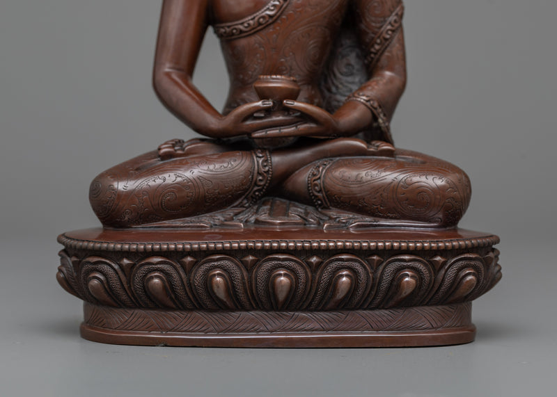 Pure Land Amitabha Buddha Statue | Sanskrit: “Infinite Light” Buddha