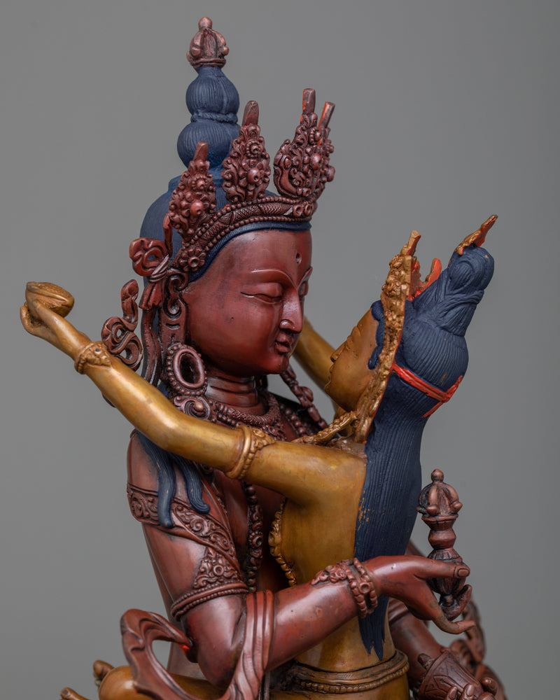 Vajrasattva Consort Statue | Yab-Yum in Union Sculpture