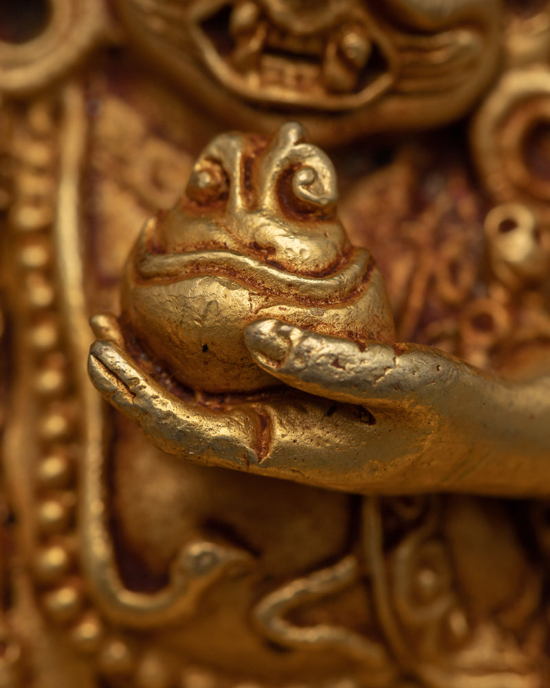 Miniature Mahakala Bernagchen | A Symbol of Power and Fierceness