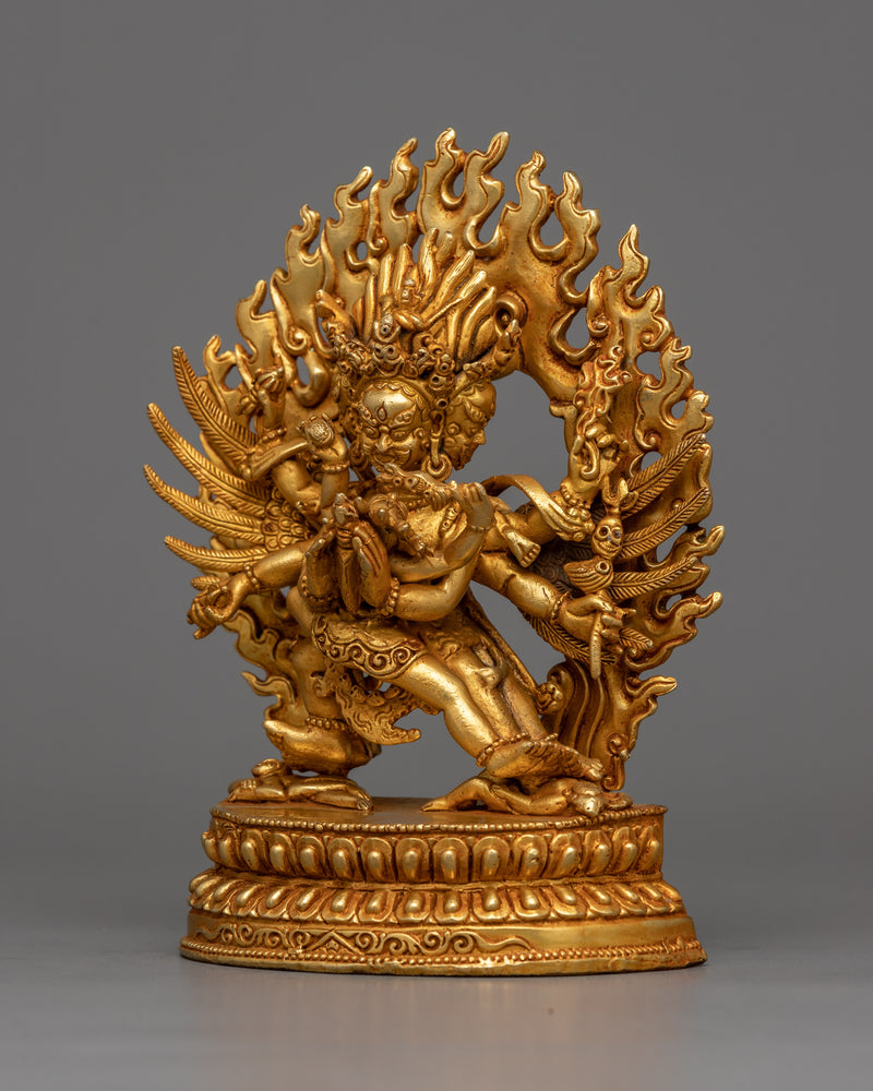 small-Vajrakilaya-statue-altar-box