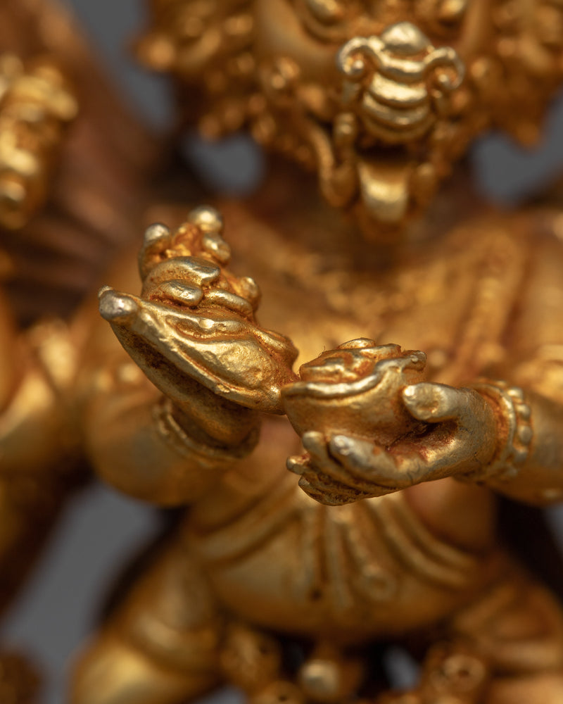 The Small Yamantaka | A Golden Beacon of Conquering Wisdom