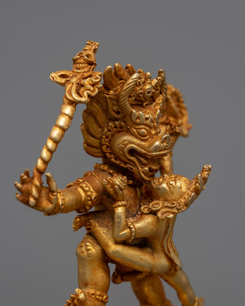 The Small Yamantaka | A Golden Beacon of Enlightened Transformation