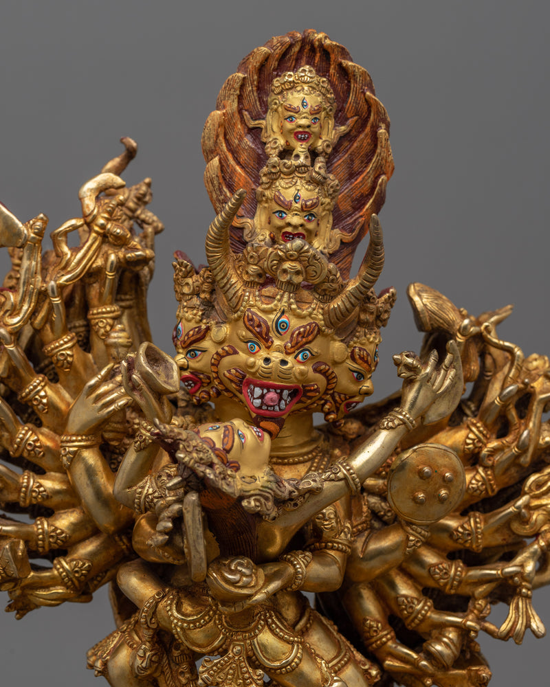 yamantaka-retreat statue